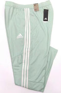 Adidas Men's Training Pants Tiro 19 Comfort Striped Green Tint White New