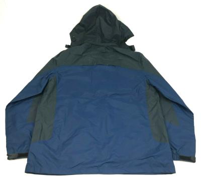 Zshow Men's Winter Jacket Outdoorsport Lightweight Windproof Hooded Blue Coat