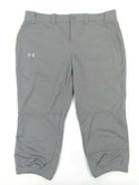 Under Armour Women's Lightweight Strike Zone Softball Baseball Pants Grey