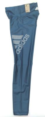 Adidas Women's Training Tights Climalite High Rise Long Tights Blue New