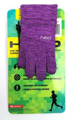 Head Kid's Warm Running Gloves Touchscreen Full Finger Comfort NEW