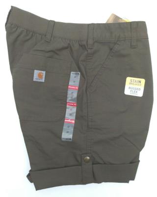 Carhartt Women's Cargo Shorts Original Fit Smithville Comfort Fashion New