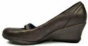 Merrell Women's Wedge Pumps Slip On Leather Comfort Shoes Petunia Mary Jane