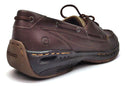 Dunham by New Balance Men's Boat Shoes Shoreline Lace Up Leather Dark Brown New