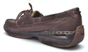 Dunham by New Balance Men's Boat Shoes Shoreline Lace Up Leather Dark Brown New