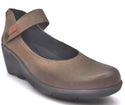Cobb Hill by New Balance Women's Wedge Pump Revhalo Ankle Strap Stone Size 7 M