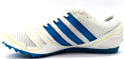 Adidas Women's Spikes Shoes Track & Field Spider W Athletic White Blue Size 9.5