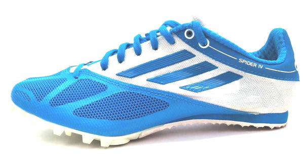 Adidas Women's Track & Field Athletic Shoes Spider 4 W Blue White Orange Size 6