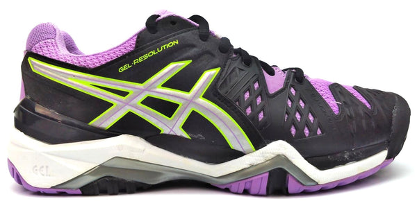 Asics Women's Tennis Shoes GEL-Resolution 6 Lightweight Lace Up E550Y New in Box