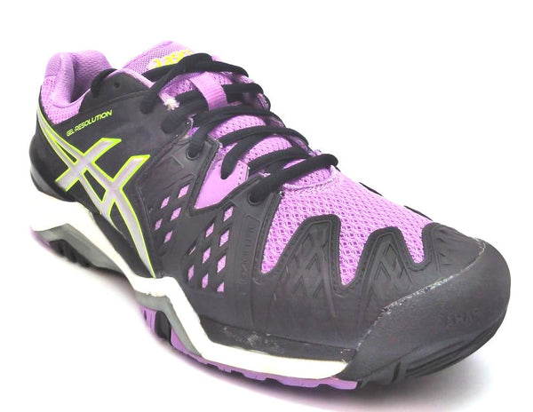 Asics Women's Tennis Shoes GEL-Resolution 6 Lightweight Lace Up E550Y New in Box