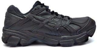 Buy black-black-silver Asics Women&#39;s Training Shoes Lace Up Athletic Gel-190TR Black Silver New in Box