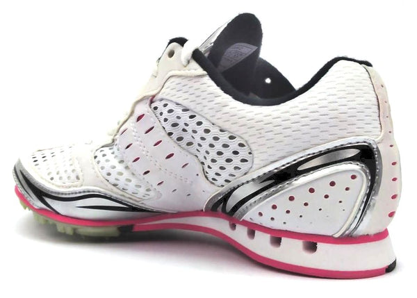 Saucony Women's Running Shoes Lightweight Velocity Spike 2 White Silver Size 6