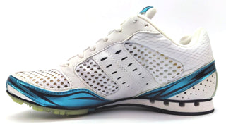 Saucony Women's Running Shoes Athletic Spike Velocity Distance 2 White Blue