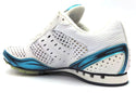 Saucony Women's Running Shoes Athletic Spike Velocity Distance 2 White Blue