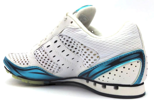 Saucony Women's Running Shoes Athletic Spike Velocity Distance 2 White Blue