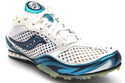 Saucony Women's Running Shoes Athletic Spike Velocity Distance 2 White Blue