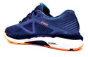 Asics Women's GT 2000 6 Lace up Lightweight Running Shoes Indigo Blue Smoke Blue