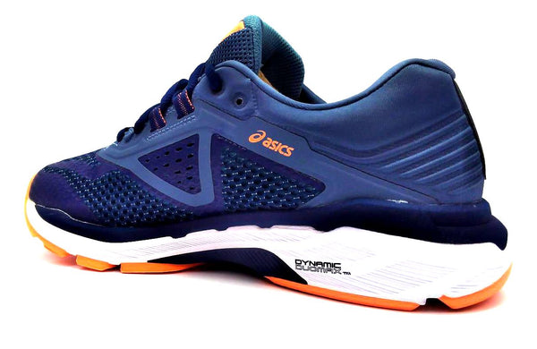 Asics Women's GT 2000 6 Lace up Lightweight Running Shoes Indigo Blue Smoke Blue
