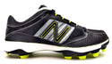 New Balance Women's Baseball Softball Cleat Shoes Black White Yellow New