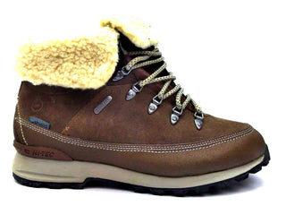 Hi-Tec Women's Winter Boots Kono Espresso Waterproof Shoes Brown Stone New