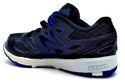 New Balance Kids Boys Running Shoes Hook and Loop Black Blue New in Box