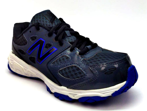 New Balance Kids Running Shoes Tec Ride Lace Up Sneaker Black Blue New