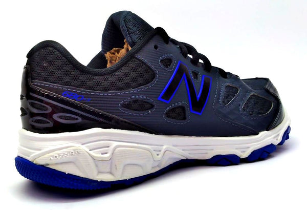 New Balance Kids Running Shoes Tec Ride Lace Up Sneaker Black Blue New