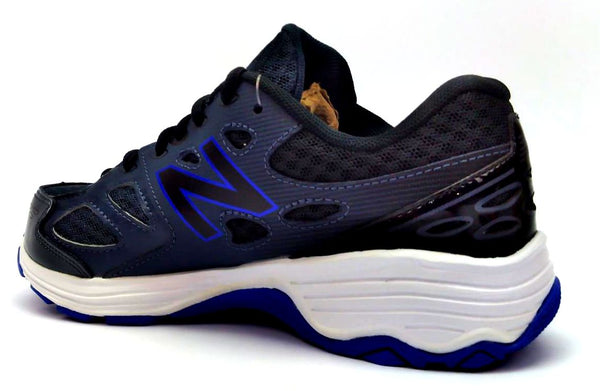 New Balance Kids Running Shoes Tec Ride Lace Up Sneaker Black Blue New