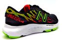 New Balance Kids Running Shoes Lace Up Speed Sneakers Black Green Orange