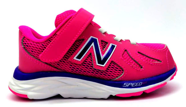 New Balance Kids Running Shoes Hook And Loop Speed 790 Series Pink Purple New