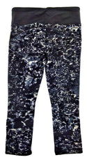 New Balance Women's Capri Leggings Pants Fitted Printed Pull On New