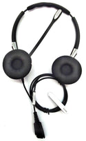 Jabra BIZ 2400 II Phone Headset Duo Quick Disconnect with Mic GNNX2409820205