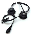 Jabra BIZ 2400 II Phone Headset Duo Quick Disconnect with Mic GNNX2409820205