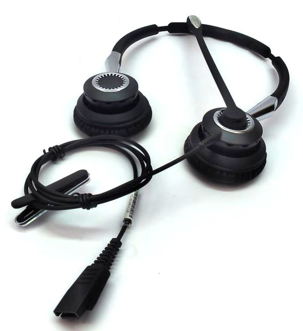 Jabra BIZ 2400 II Phone Headset Duo Quick Disconnect with Mic GNNX2409820205
