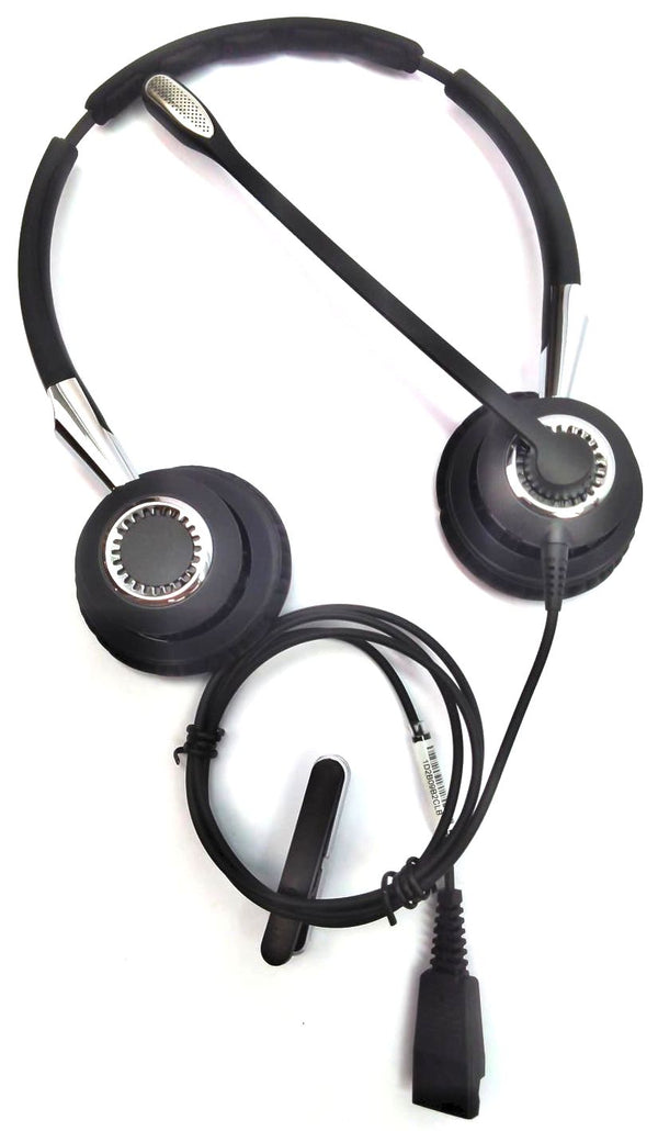 Jabra BIZ 2400 II Phone Headset Duo Quick Disconnect with Mic GNNX2409820205