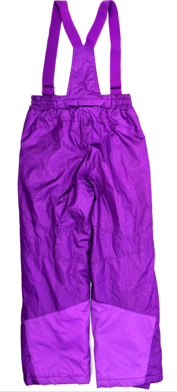 32 Degrees Kids Girls Bib Snow Pants Weatherproof Insulated Purple Large 14/16