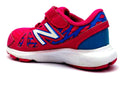 New Balance Kids Running Shoes Hook & Loop Lightweight Sneaker Pink Blue