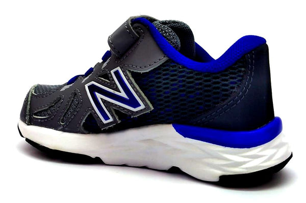 New Balance Kids Running Shoes Hook And Loop Speed 790 Series Gray Blue New