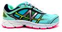 New Balance Kids Running Shoes Lace Up Athletic Light Blue Pink