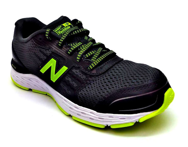 New Balance Kids Running Shoes Lace Up Breathable Athletic Sneakers Black