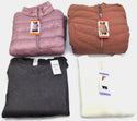 Lot of 12 Winter Clothes Assorted Women's Stylish Warm Apparel - Wholesale