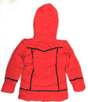 Steve Madden Girls' Winter Jacket Coat Puffer Bubble Hooded Red Size 14/16