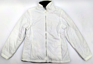 Krumba Women's Winter Jacket Sportswear Outdoor Reversible White Brown - Large