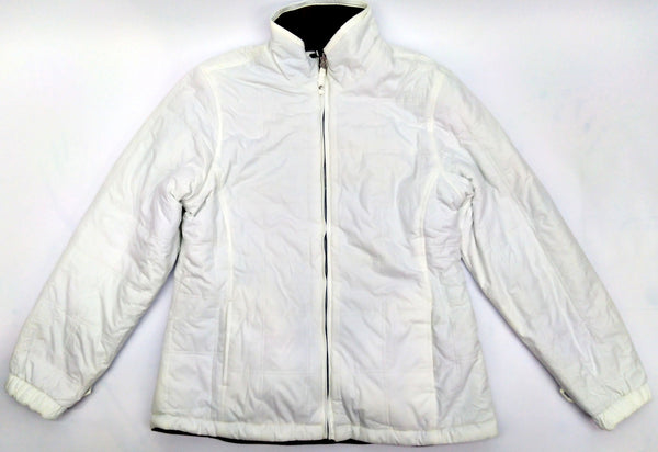 Krumba Women's Winter Jacket Sportswear Outdoor Reversible White Brown - Large