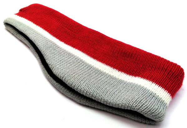 Field & Stream Headband Unisex Adults Cozy Cabin Red Grey OSFM New