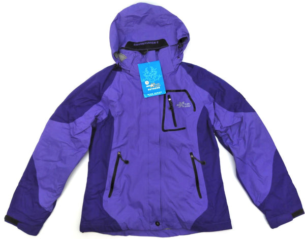 X-Mountain Spirit Women's Winter Jacket 3in1 Breathable Purple Size Medium New