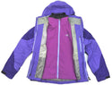 X-Mountain Spirit Women's Winter Jacket 3in1 Breathable Purple Size Medium New