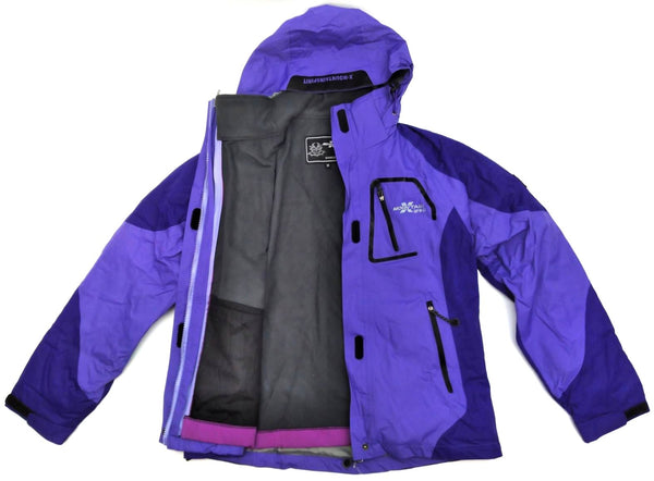 X-Mountain Spirit Women's Winter Jacket 3in1 Breathable Purple Size Medium New