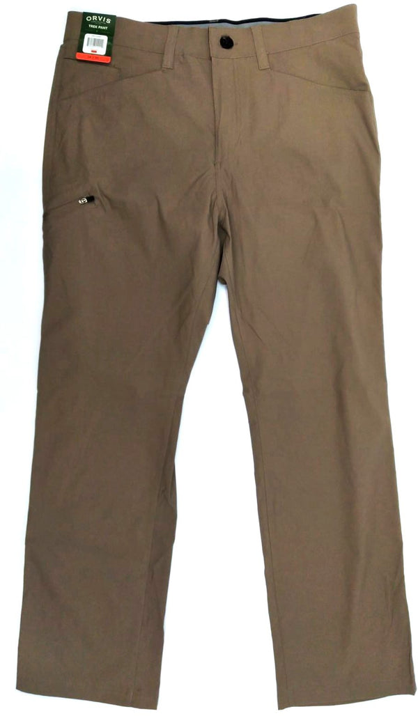 Orvis Men's Trek Pants Classic Collection Lightweight Flexible Waist 5 Pocket