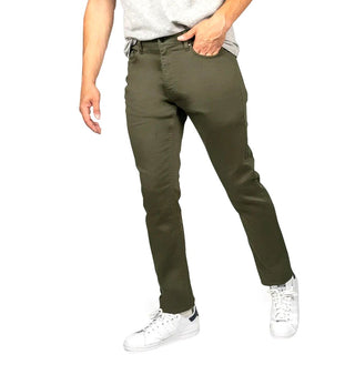 Jachs Men's Traveler Pants 5 Pockets Mid-Rise Straight Fit Stretch New